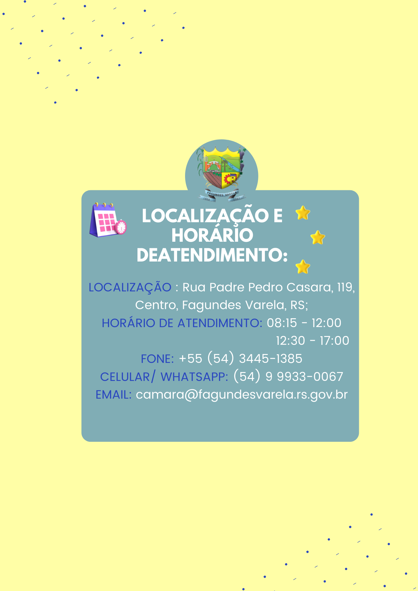 Localização e Horário de Atendimento